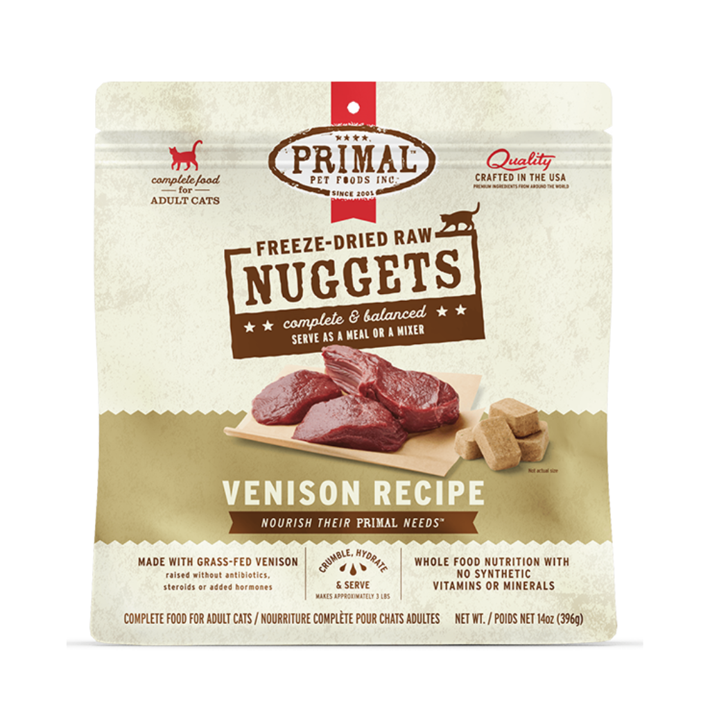 Primal Cat Freeze-Dried Venison Nuggets