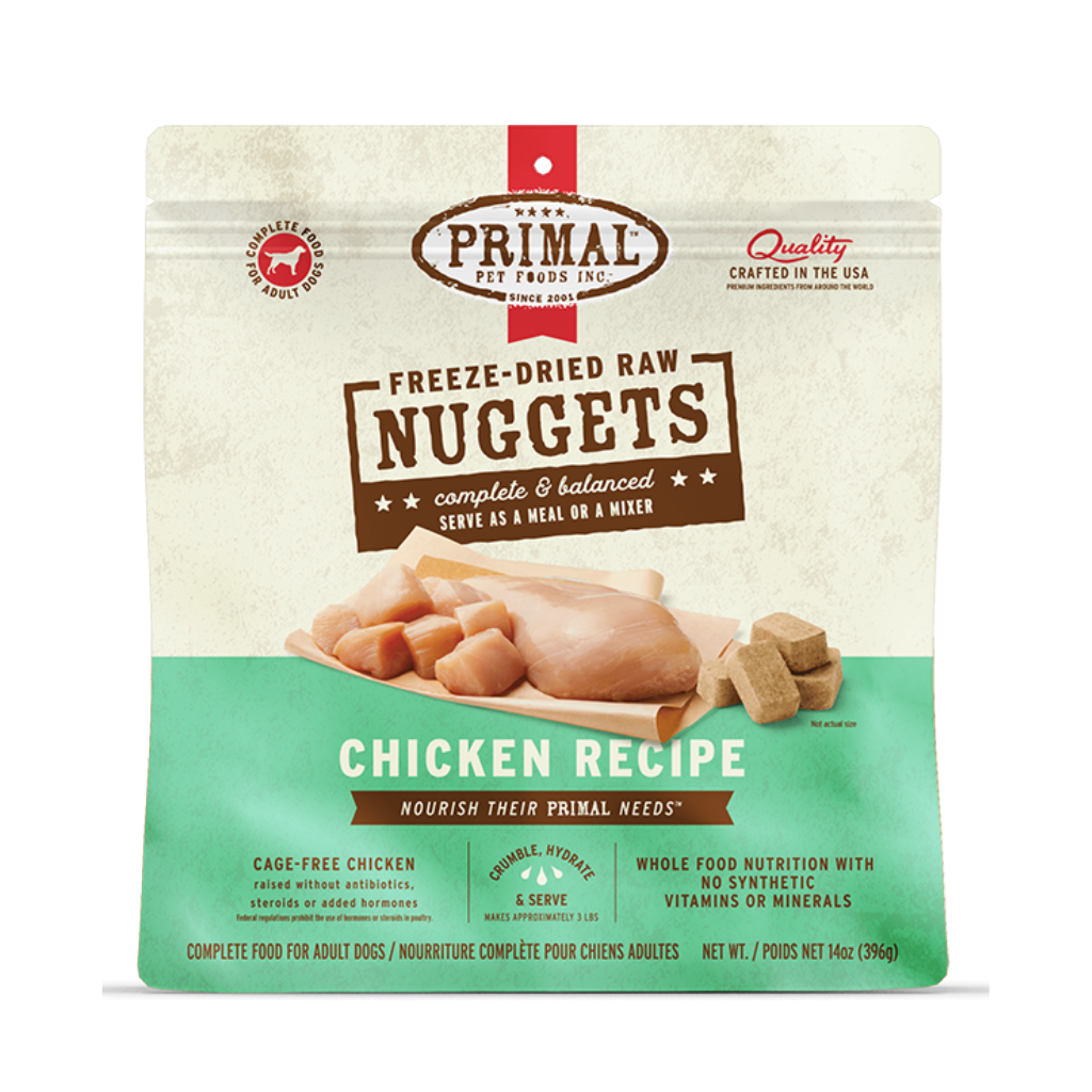 Primal Dog Freeze-Dried Chicken Nuggets