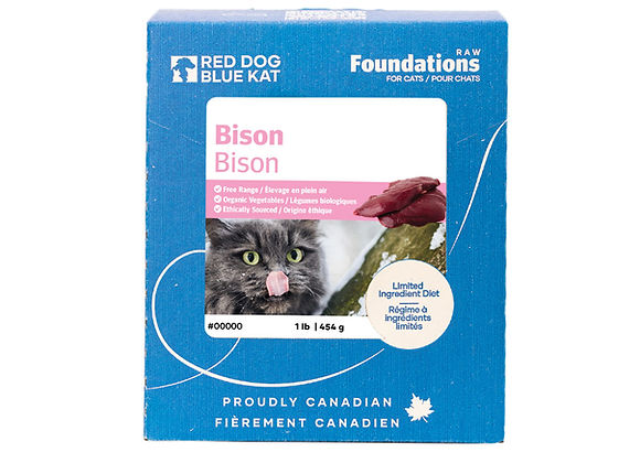 Red Dog Blue Kat Foundations Cat Bison 24 x 1/4 lb