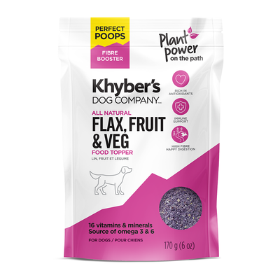Khyber's Dog Company Flax, Fruit & Veg Superfood Topper 6oz