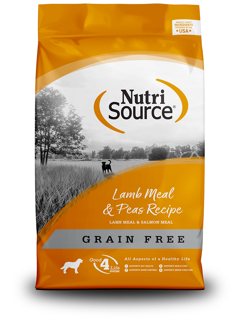 NutriSource Dog Grain Free Lamb Meal & Peas