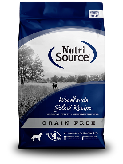 NutriSource Dog Grain Free Woodlands Select