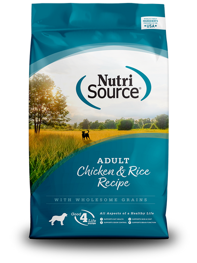 NutriSource Dog Adult Chicken & Rice