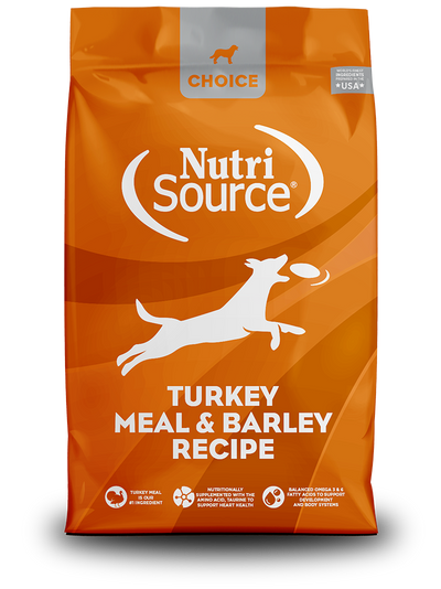 NutriSource Dog Choice Turkey Meal & Barley