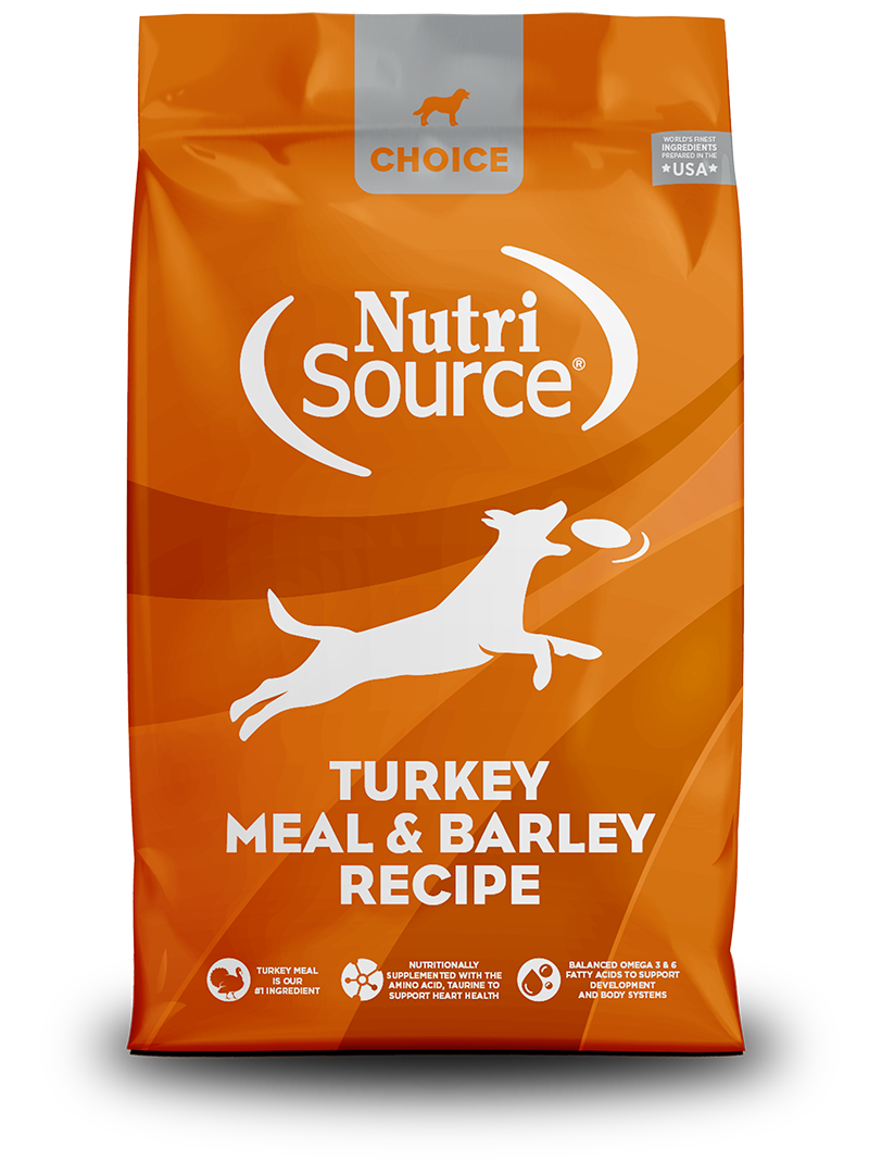NutriSource Dog Choice Turkey Meal & Barley