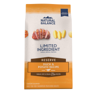 Natural Balance Limited Ingredient Diets Potato & Duck Dry Dog Formula 22 lbs. bag