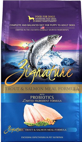 Zignature Grain-Free LID Trout & Salmon Recipe DOG 25 lbs.