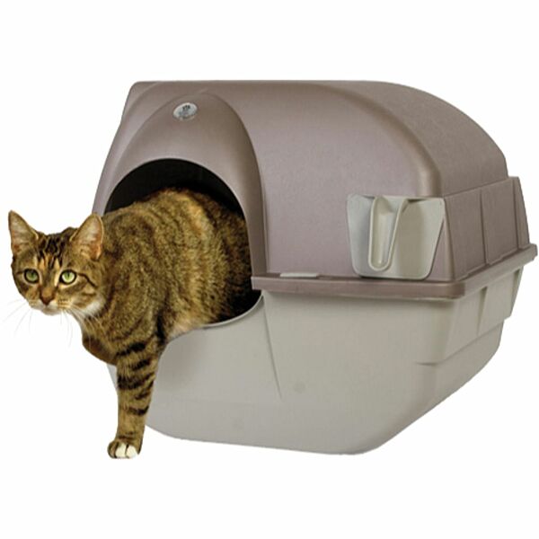 Roll' N Clean Self Cleaning Litter Box Large for Cats