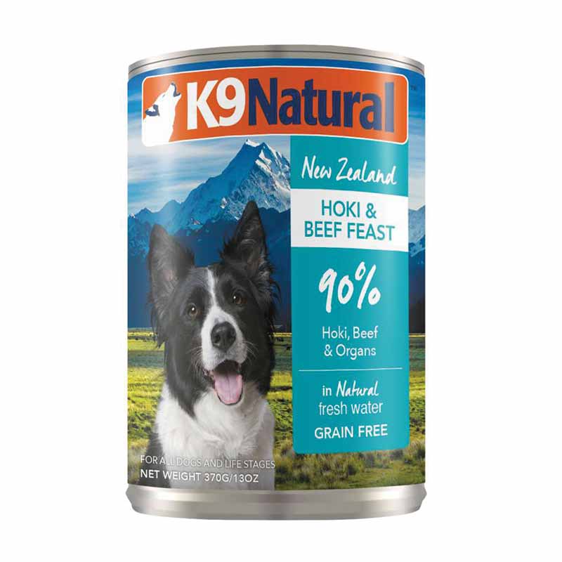 K9 Natural- Hoki & Beef Can