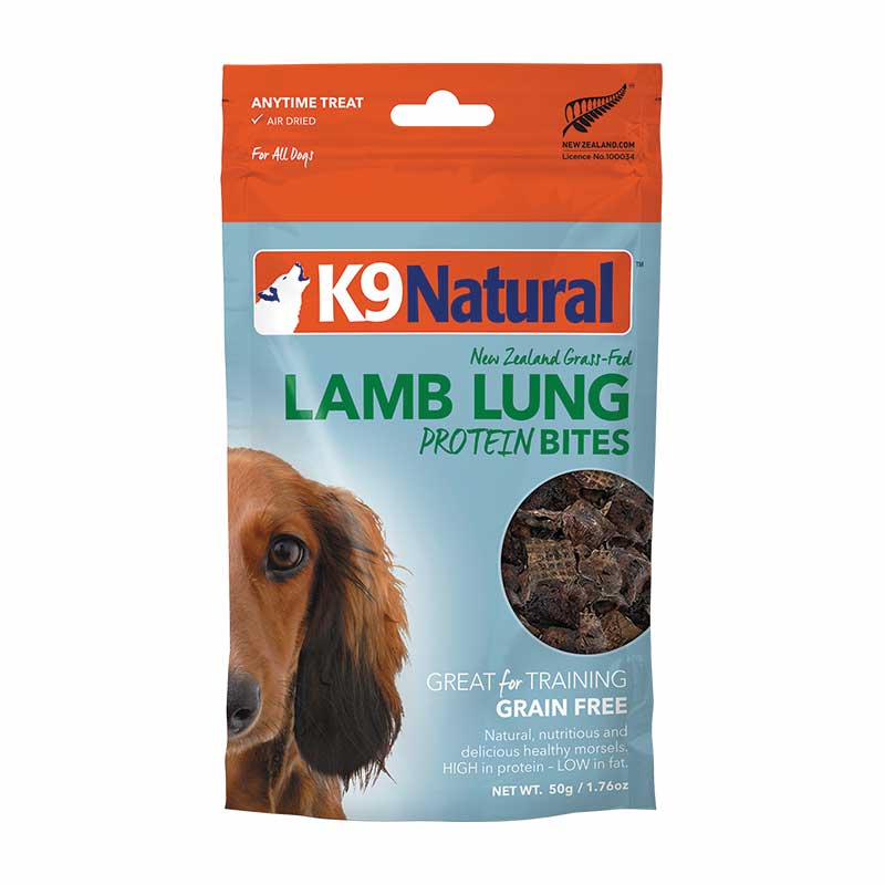 Lamb - Lung Protein Bites - Air Dried - 50 g