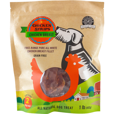 Silver Spur Chicken Jerky treats for dogs
