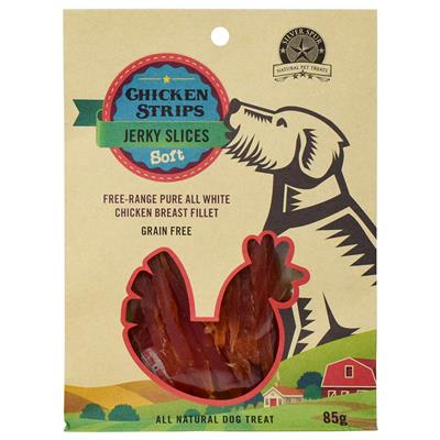 Silver Spur Chicken Jerky Soft Slices treats for dogs
