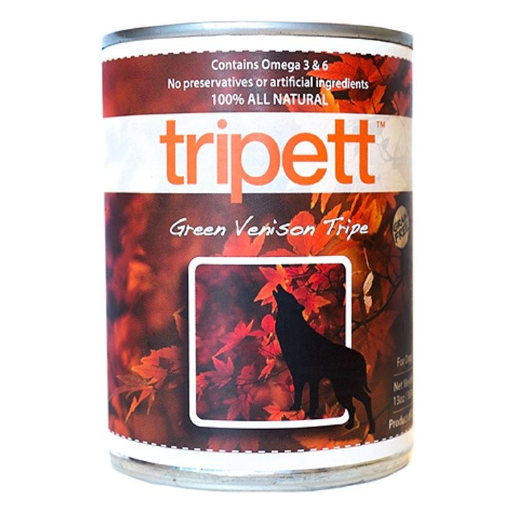 TRIPETT Dog Green Venison Tripe 12 /369g
