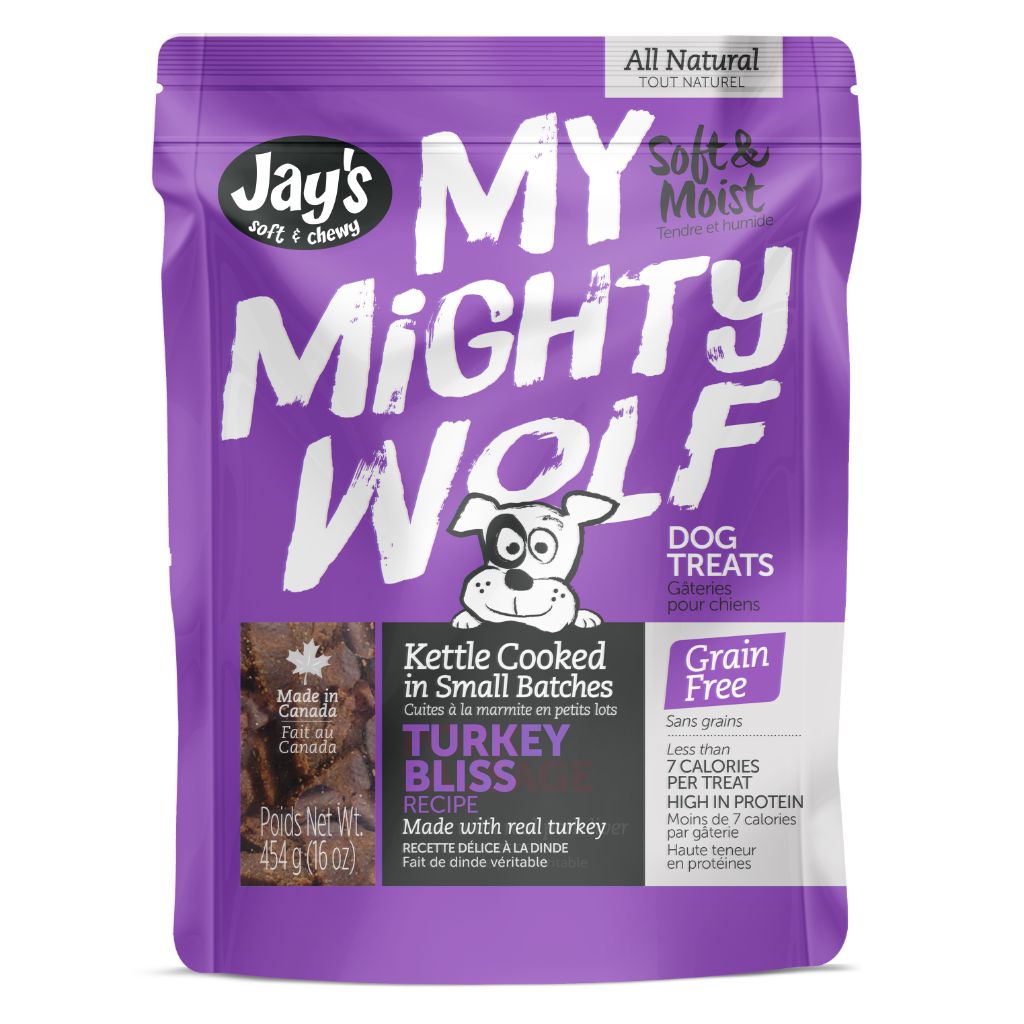 buy My Mighty Wolf Turkey treats for dogs Naturally Urban Pet