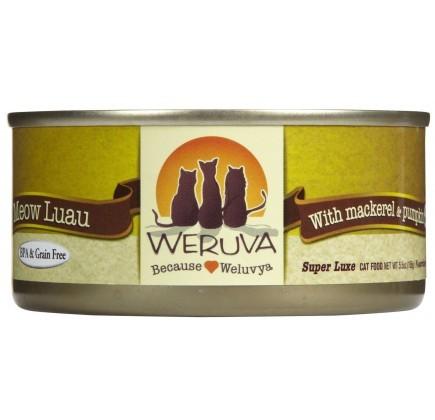 Weruva Meow Luau ' With Mackerel and Pumpkin 24 x 5oz Cans