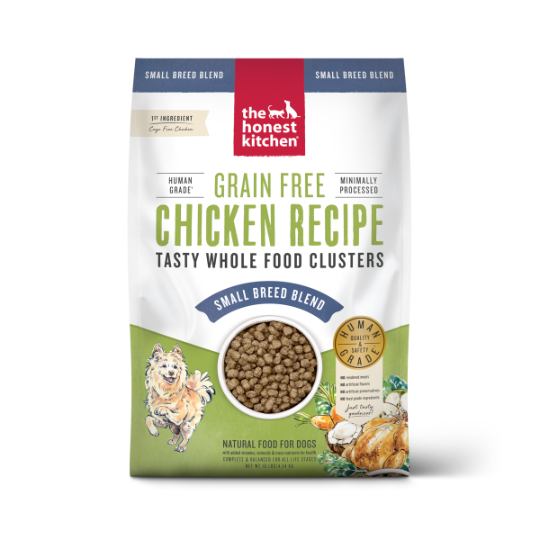 Honest Kitchen - Whole food clusters - Grain Free Chicken Small Breed Dogs
