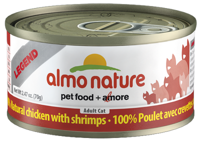 Almo Nature 100% Natural Chicken with Shrimps 24 x 70g