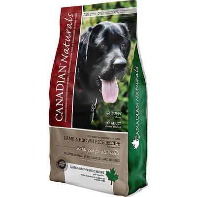 Lamb & Brown RIce for Dogs 25 lbs.