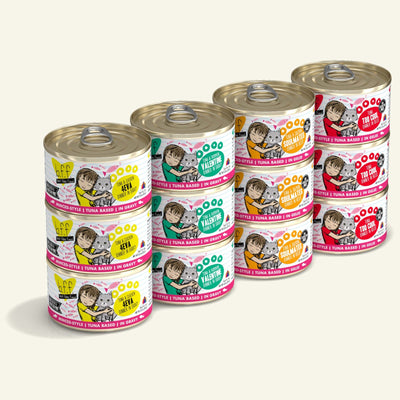 Weruva BFF Batch O' Besties Tuna Variety Pack 12 x 3oz cans