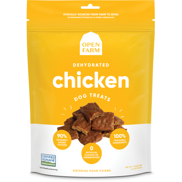 Open Farm Dehydrated Chicken Dog Treats