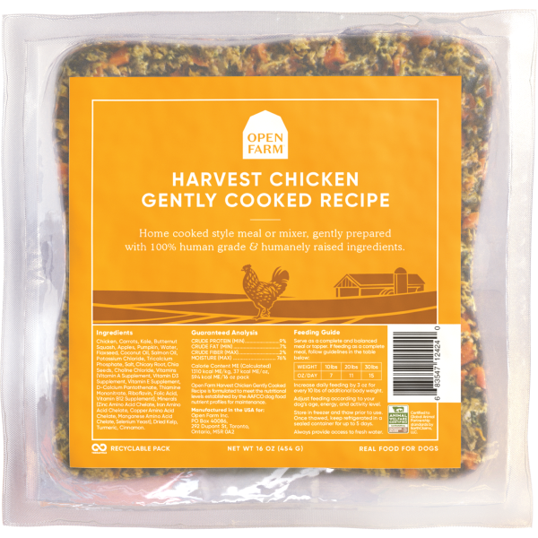 Open Farm Gently Cooked Harvest Chicken Recipe