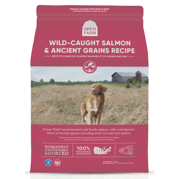 Open Farm Wild-Caught Salmon & Ancient Grains Dry Dog Food