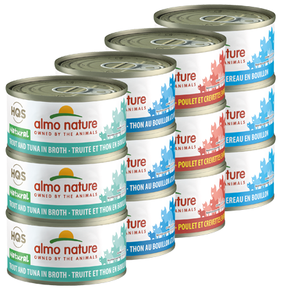 ALMO NATURE HQS NATURAL CAT - Rotational Pack 224 X 70 gram cans