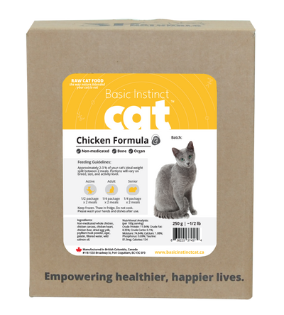 Basic Instinct - Non-Medicated Chicken for Cats