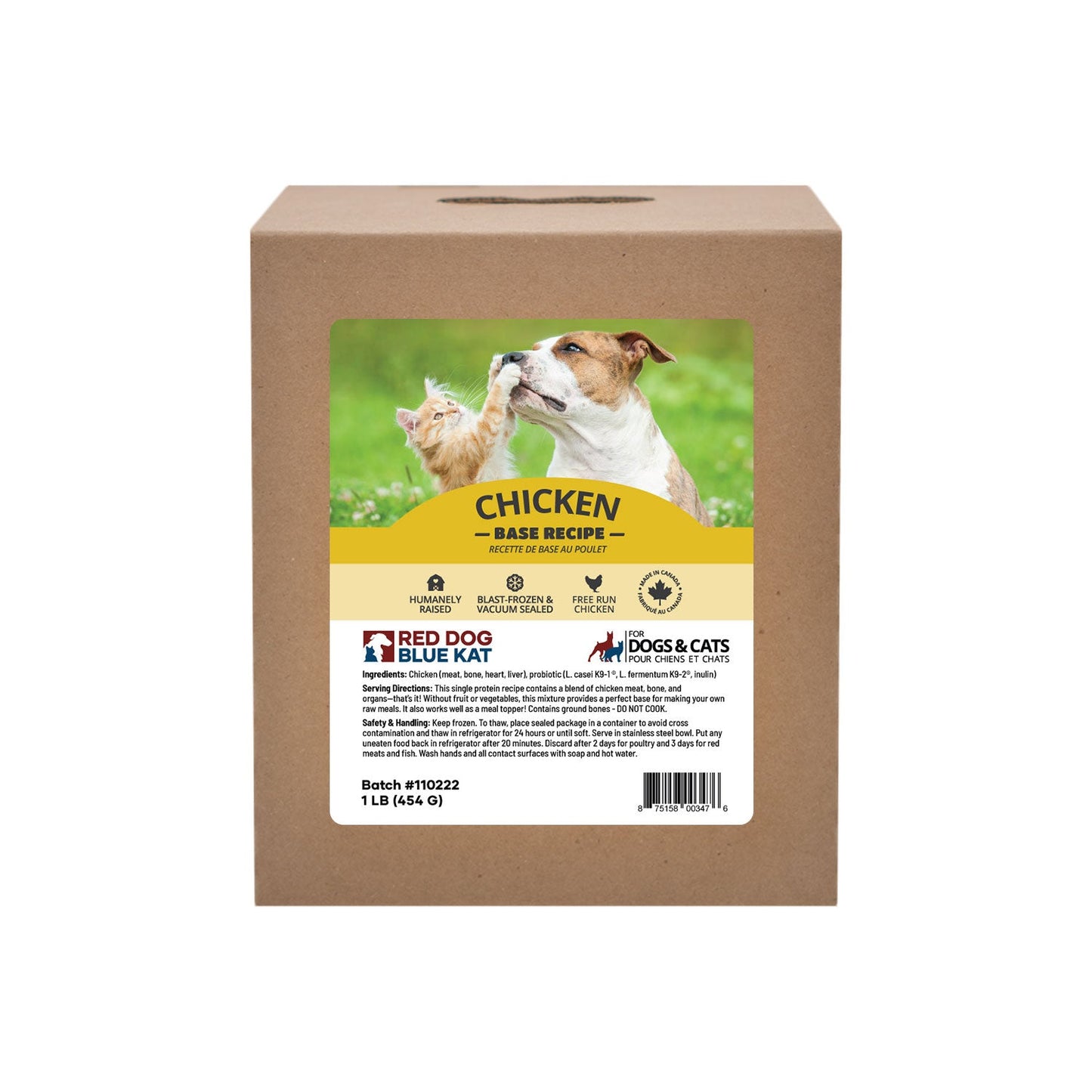 Red Dog Blue Kat Base Mixes DOG 5x 1 LB