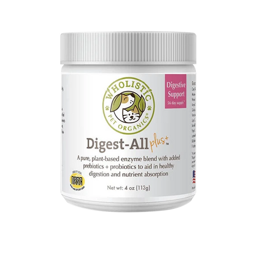 Wholistic Pet Organics - Canine Digest-All Plus 4oz