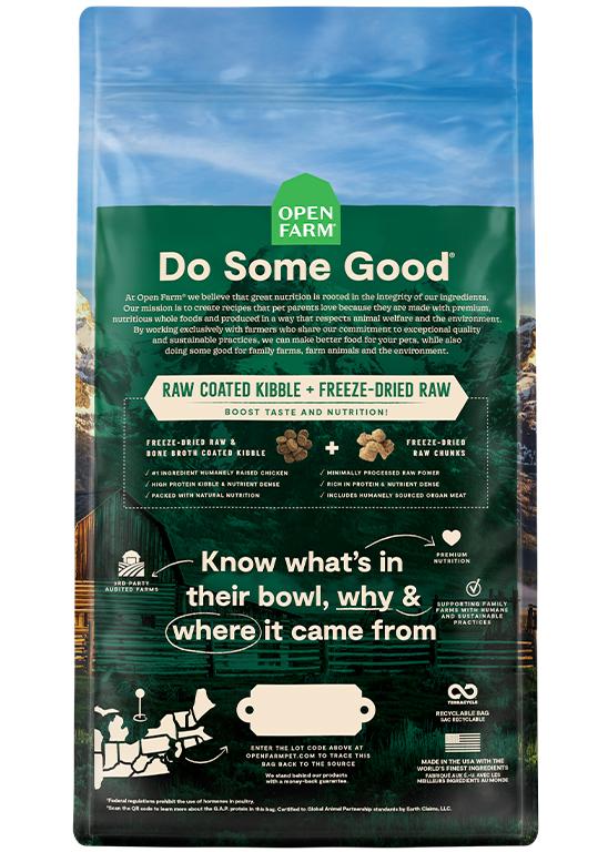 Open Farm RAWMIX Open Prairie Grain Free Recipe for CATS