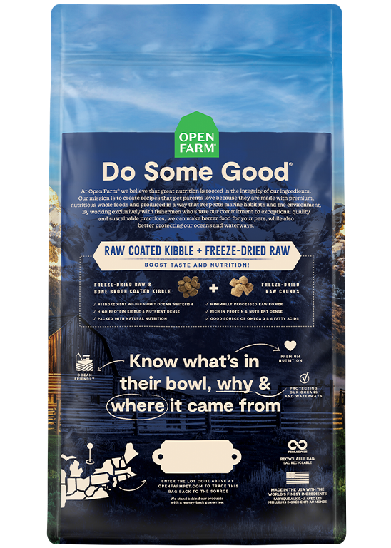 Open Farm RAWMIX Wild Ocean Grain Free Recipe for CATS