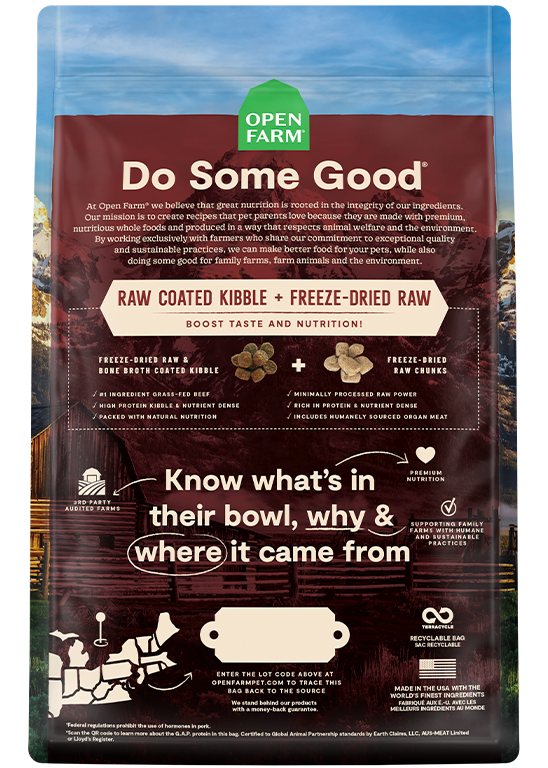 Open Farm RAWMIX Front Range Grain Free Recipe for Dogs