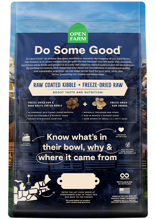 Open Farm RAWMIX Wild Ocean Recipe with Ancient Grains for Dogs