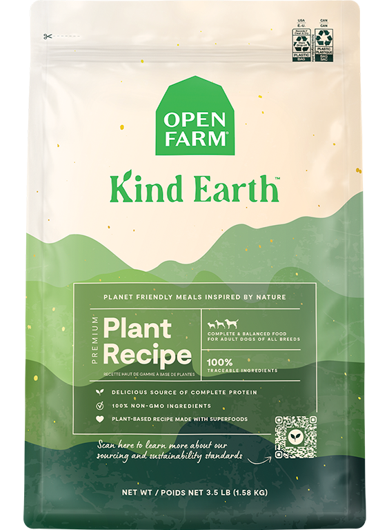 Open Farm Kind Earth Kibble Plant Recipe for Dogs
