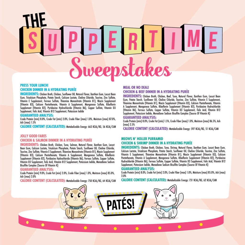 Weruva The Suppertime Sweepsteaks Variety Pack for Cats 12 x 5.5oz cans