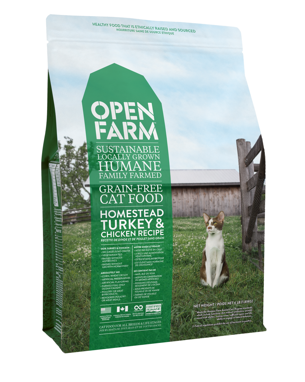 Open Farm Homestead Turkey and Chicken Recipe 8 lbs.