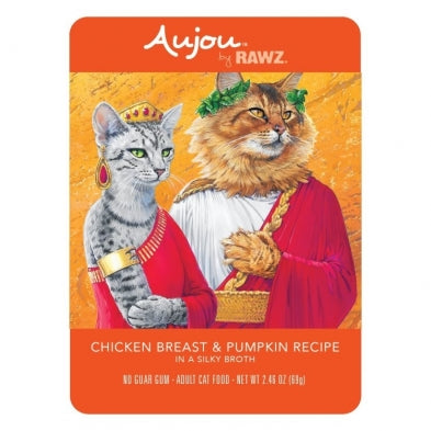 Chicken Breast & Pumpkin Pouch for Cats 8x2.46oz