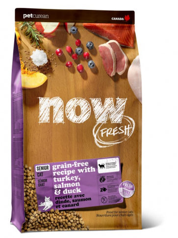 Now Fresh - Grain Free Senior Turkey, Salmon & Duck Recipe 16 lbs.