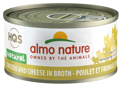 HQS Natural Chicken and Cheese in Broth