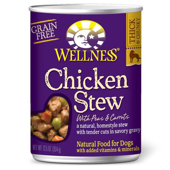 Wellness Chicken Stew with Peas & Carrots 12 x 13.2 oz. cans