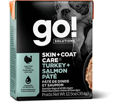 GO! Skin & Coat Turkey & Salmon Pate 12/12.5OZ