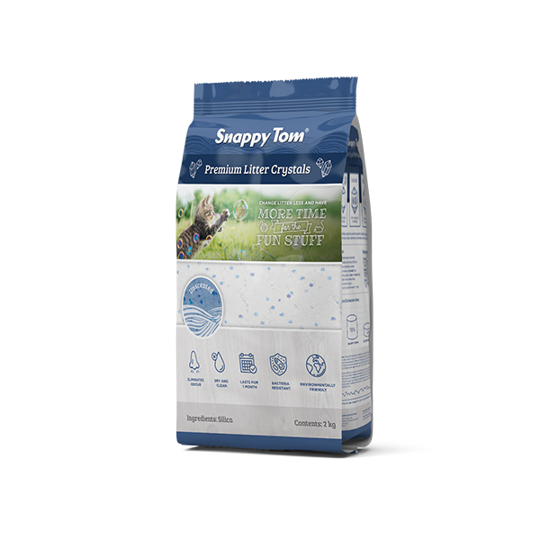 Snappy Tom Crystal Litter - Unscented 4 kg