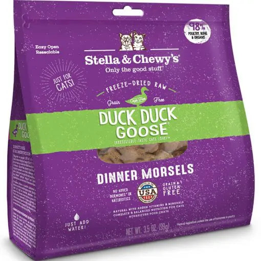 Stella & Chewy's Duck Duck Goose Freeze-Dried 18 oz.