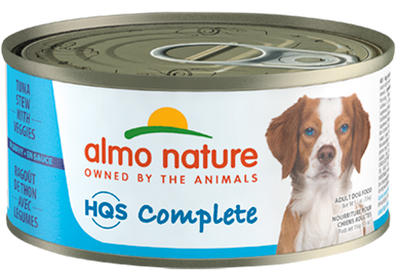 HQS COMPLETE DOG Tuna Stew with Green Bean and Potato  24 X 156 gram cans