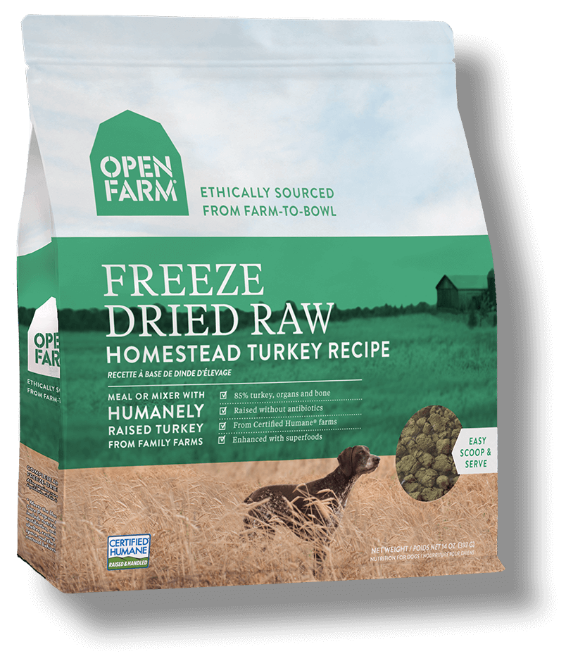 buy Open Farm Homestead Turkey Freeze Dried Raw Naturally Urban