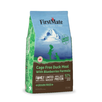 FirstMate's Cage Free Duck and Blueberries for Cats 10 lbs