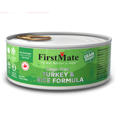 Grain Friendly Cage Free-Run Turkey & Rice for Cats & Dogs