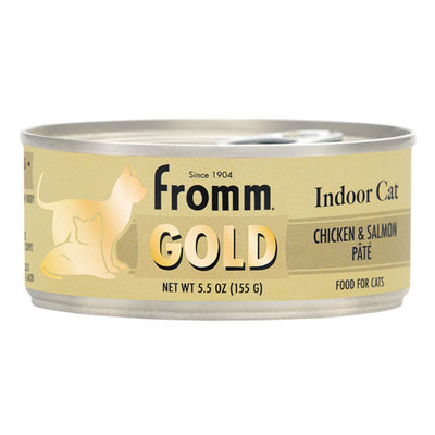 Gold Indoor Cat Chicken & Salmon Pate