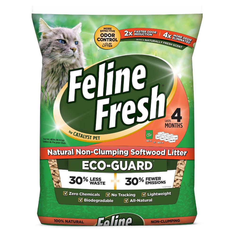 Pine Pellets For Cat Wooden Litter Feline Fresh Natural Pine
